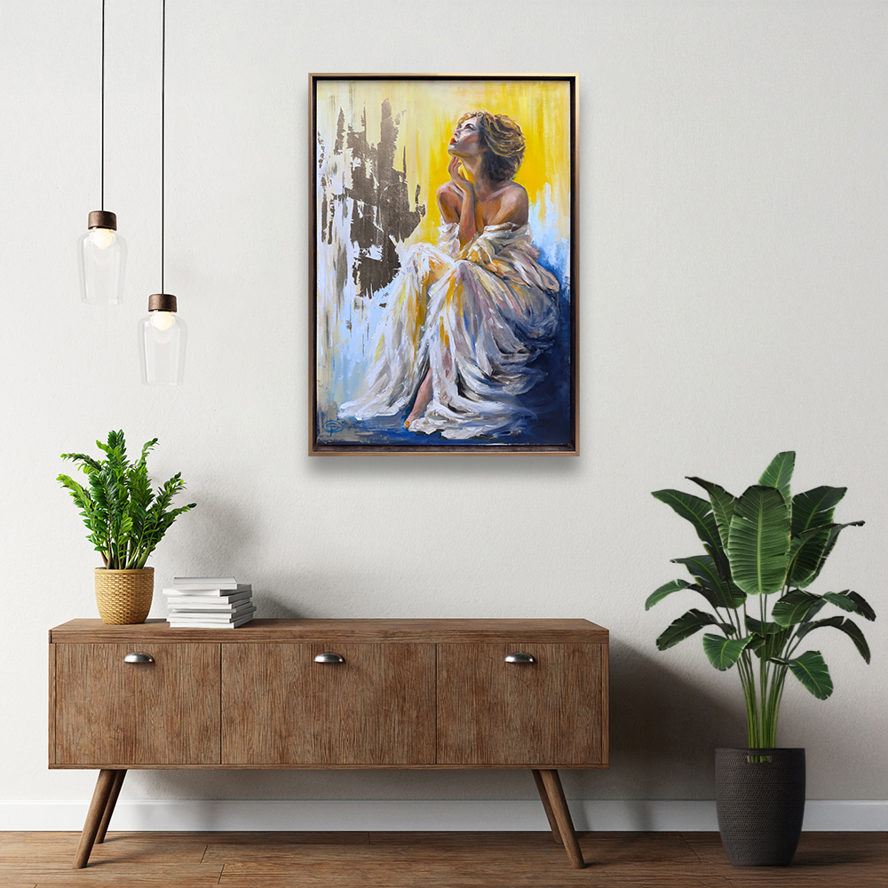 View of picture in situ